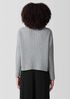 Recycled Wool Cashmere Funnel Neck Top