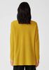 Italian Cashmere V-Neck Long Top