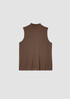 Fine Jersey Mock Neck Tank