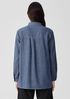 Airy Organic Cotton Twill Classic Collar Shirt