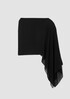Sheer Silk Georgette Wrap