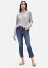 Organic Cotton Stretch Straight Ankle Jean
