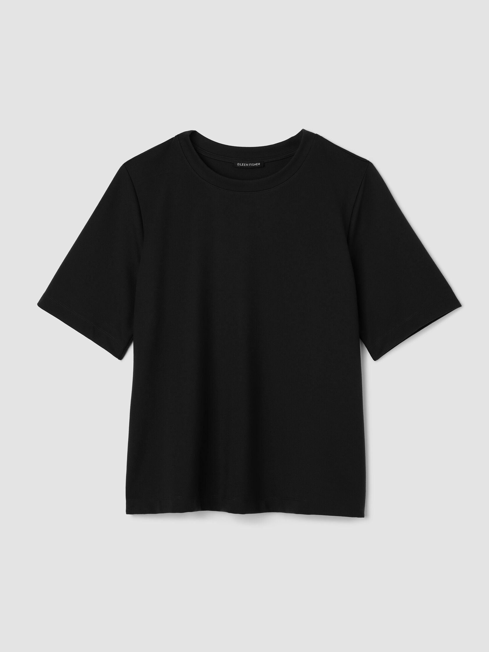 Lightweight Ponte Crew Neck Tee