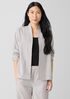 Organic Cotton Pucker High Collar Jacket