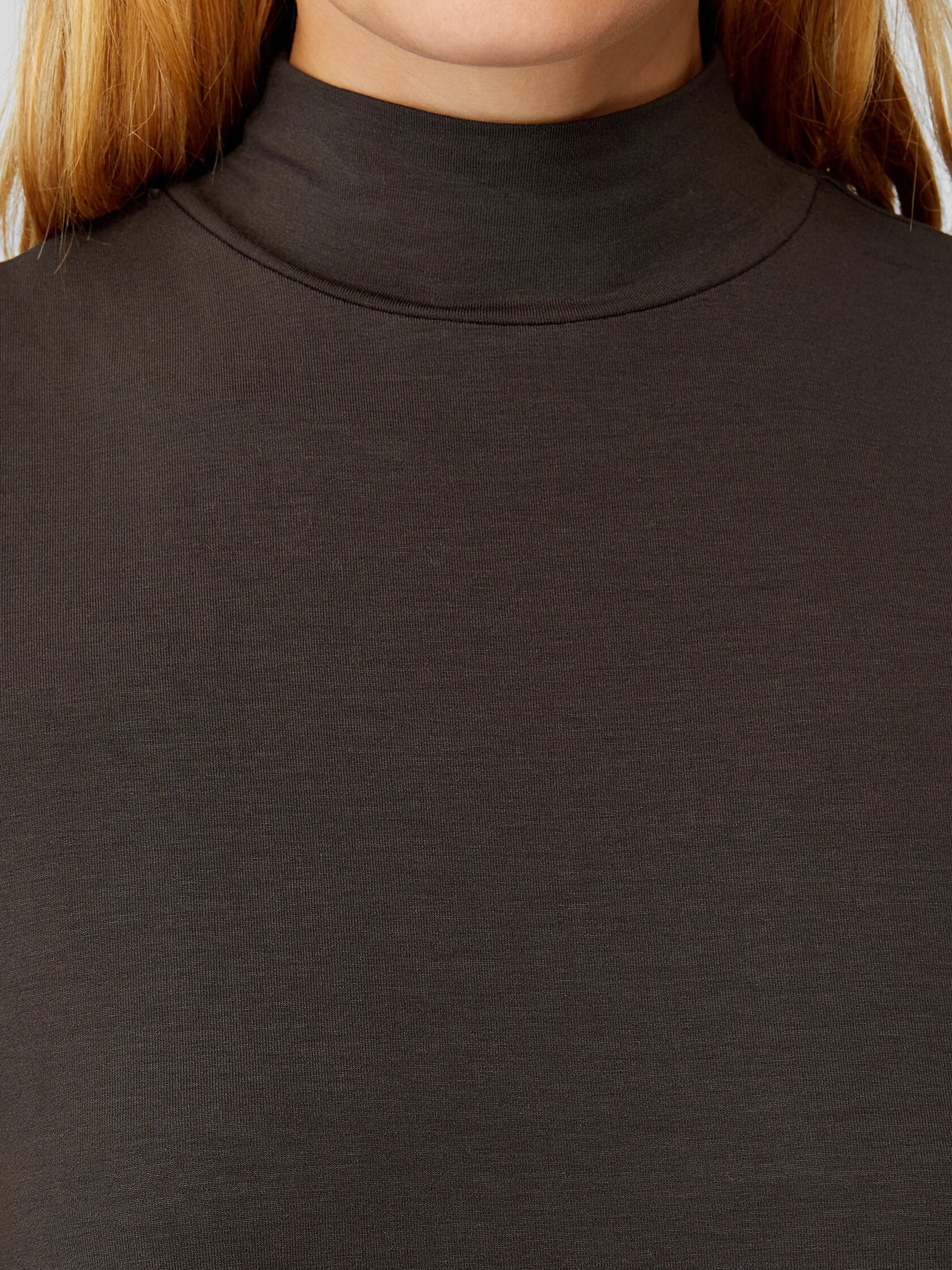 Fine Jersey Mock Neck Tank