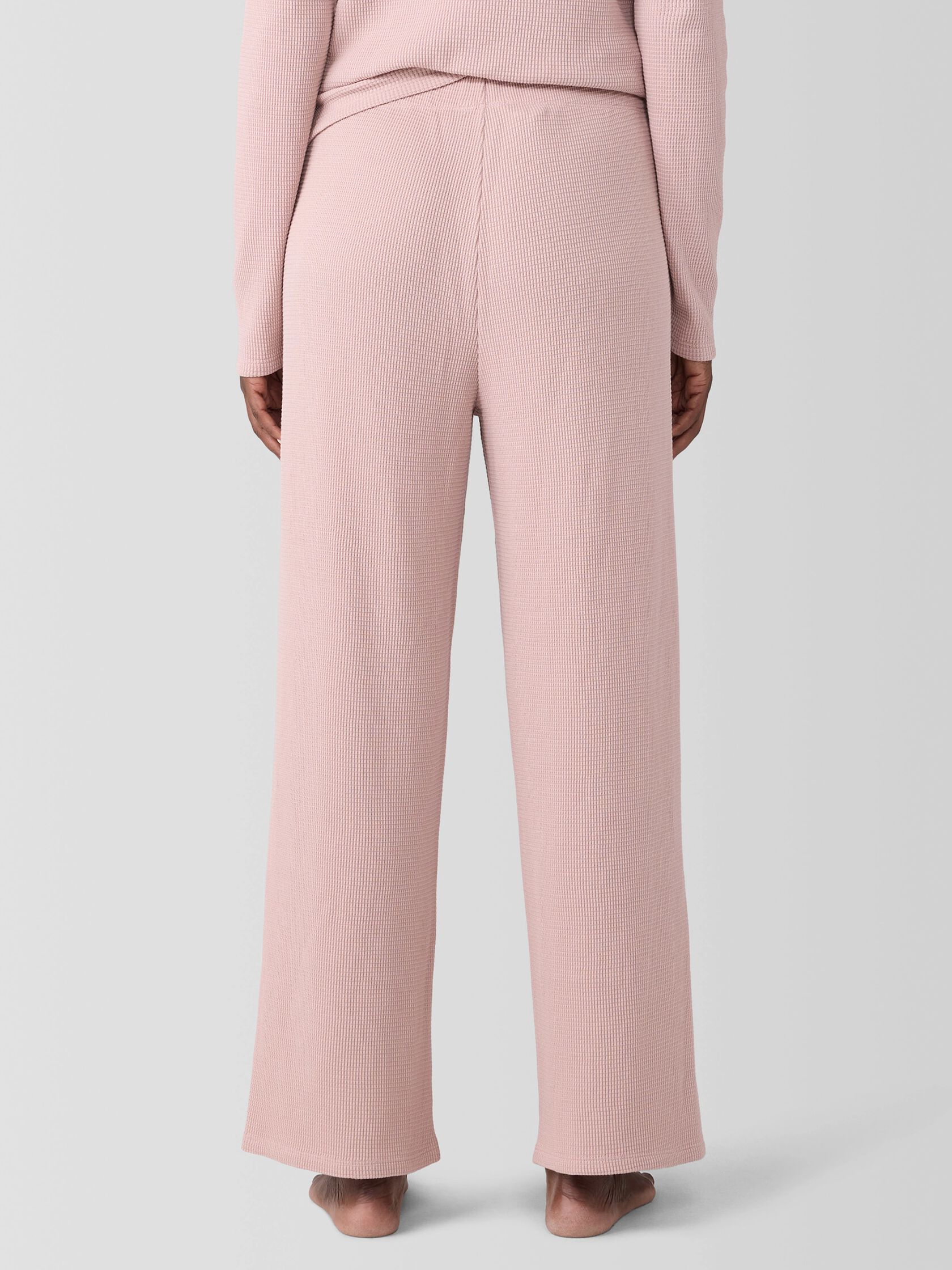 Cozy Organic Cotton Waffle Sleep Pant