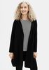 Traceable Organic Cotton Jersey Hooded Wrap Jacket