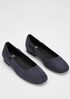 Selle Suede Ballet Flat