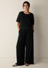 Organic Linen Cotton Round Neck Top