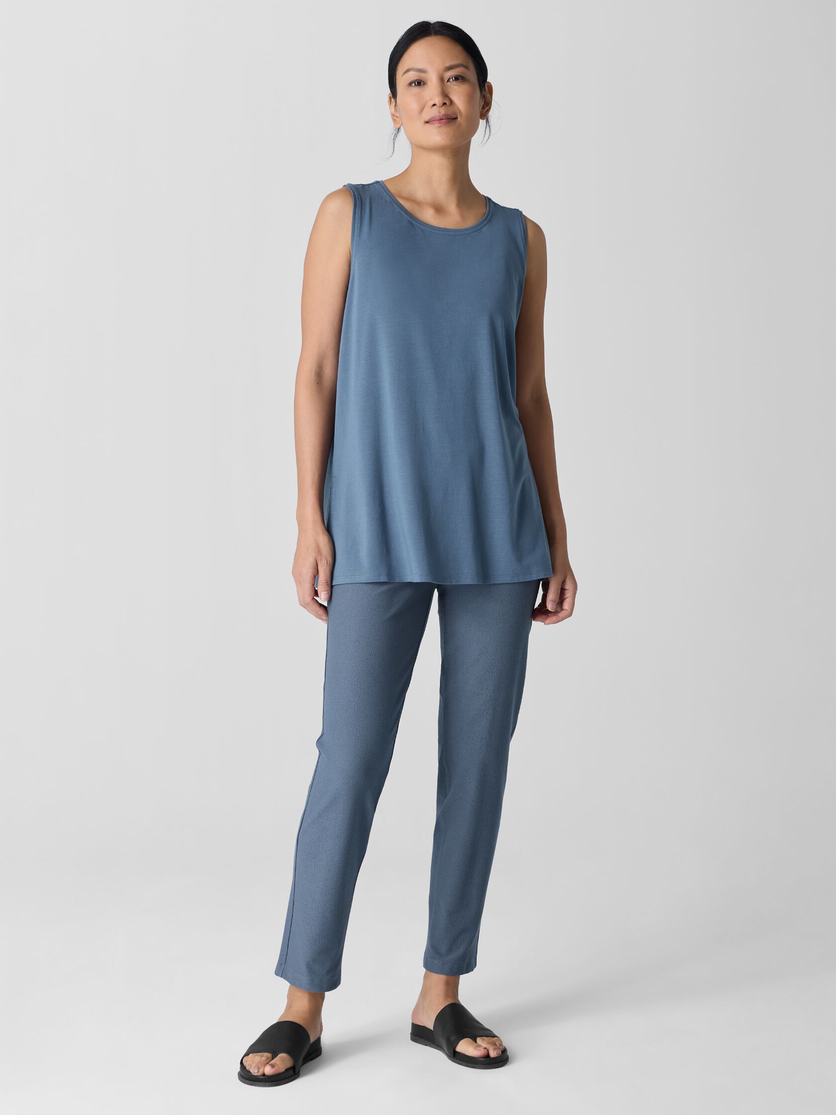 Washable Stretch Crepe Pant