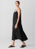Washed Silk Smocked Cami Dress