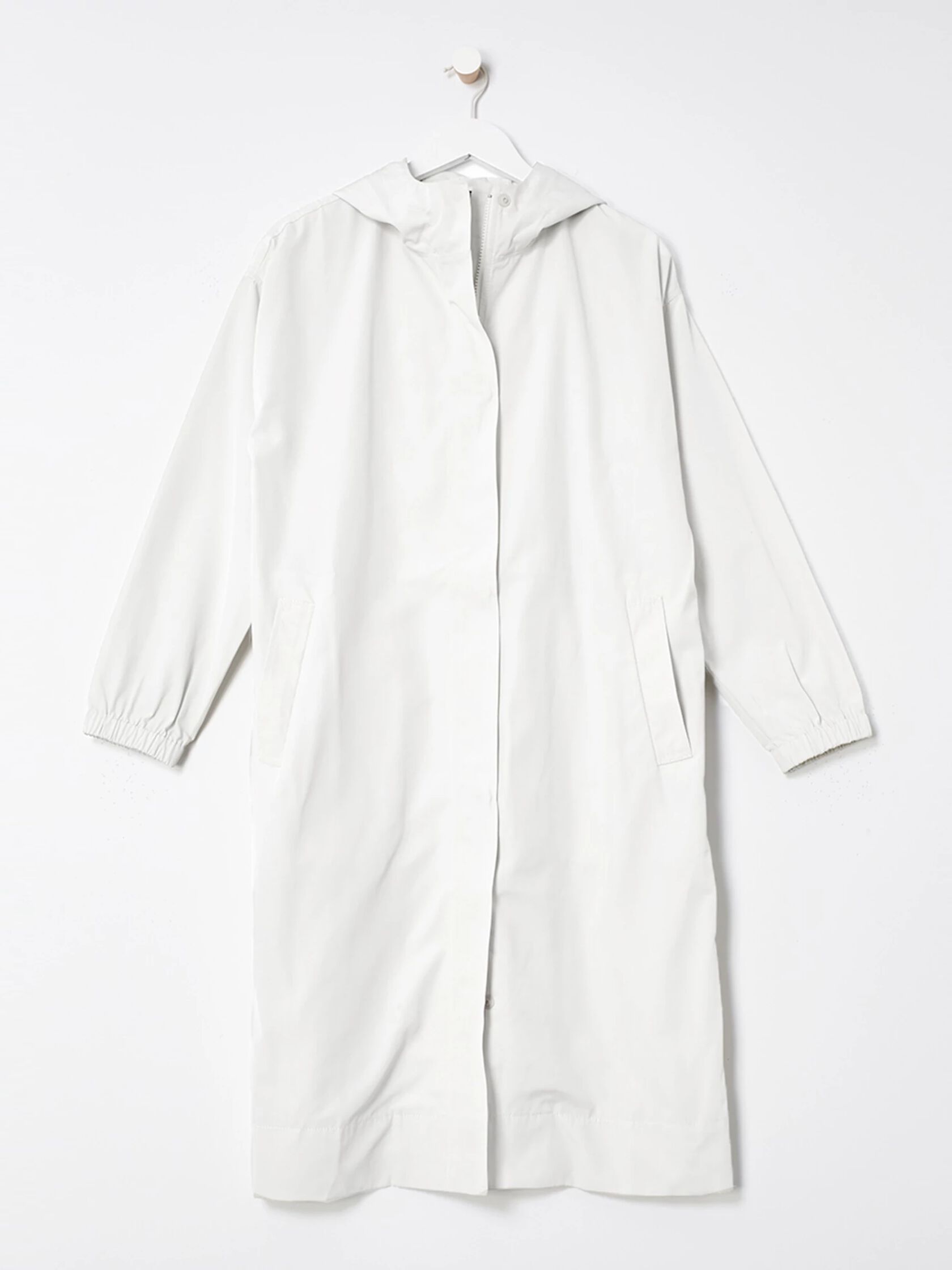 Recycled Polyester Hooded Coat
