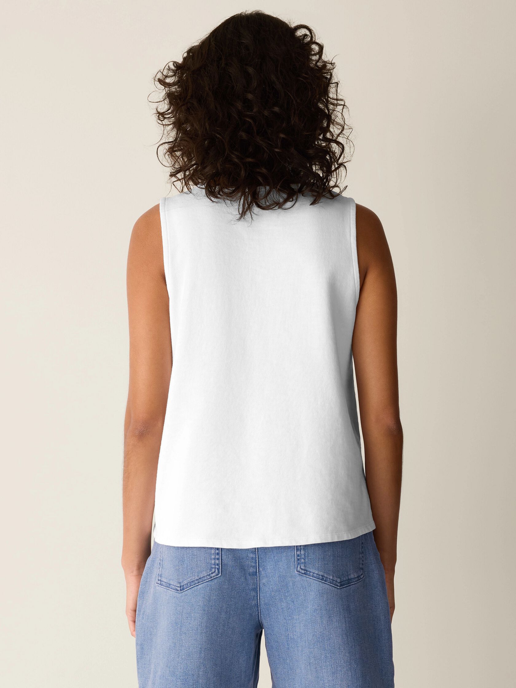 Garment-Dyed Organic Cotton Terry Shell