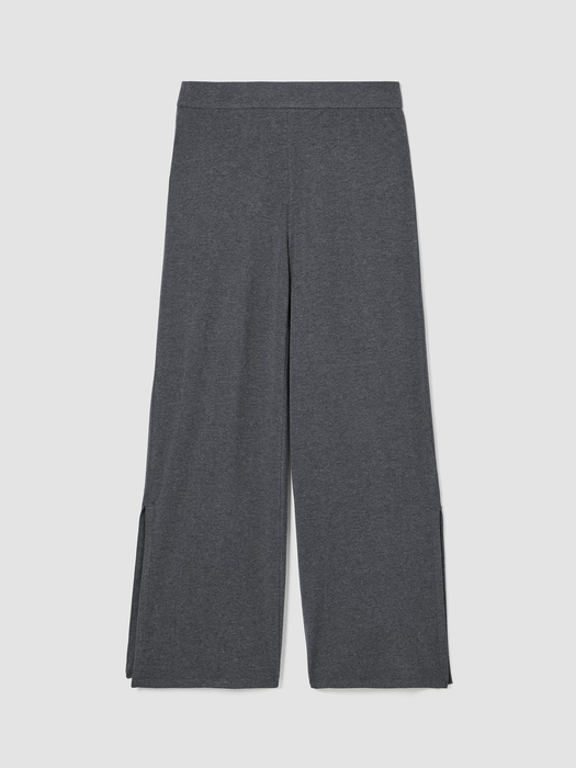 Fine Jersey Pant with Slits