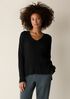 Peruvian Cotton Blend V-Neck Top