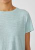 Organic Linen Jersey Crew Neck Tee