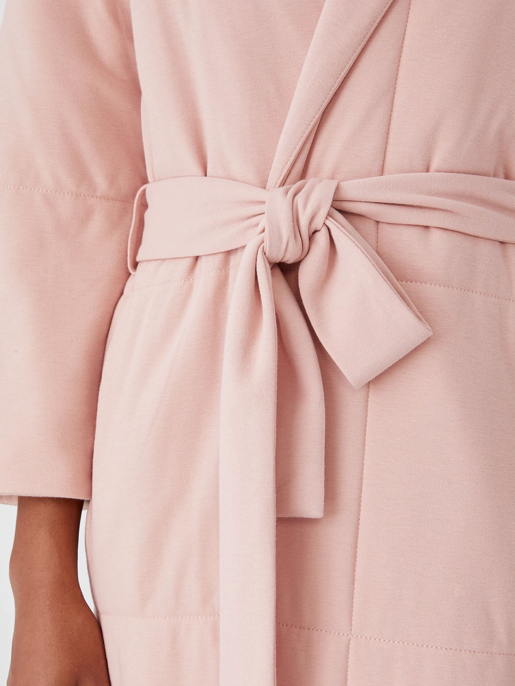 Organic Cotton Cozy Interlock Quilted Robe