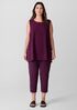 Washable Stretch Crepe Slim Pant