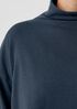 Cozy Brushed Terry Hug Funnel Neck Box-Top