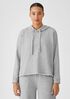 Organic Cotton French Terry Hooded Top