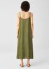 Washed Organic Linen Delave Cami Dress