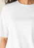 Extra-Fine Ponte Crew Neck Tee