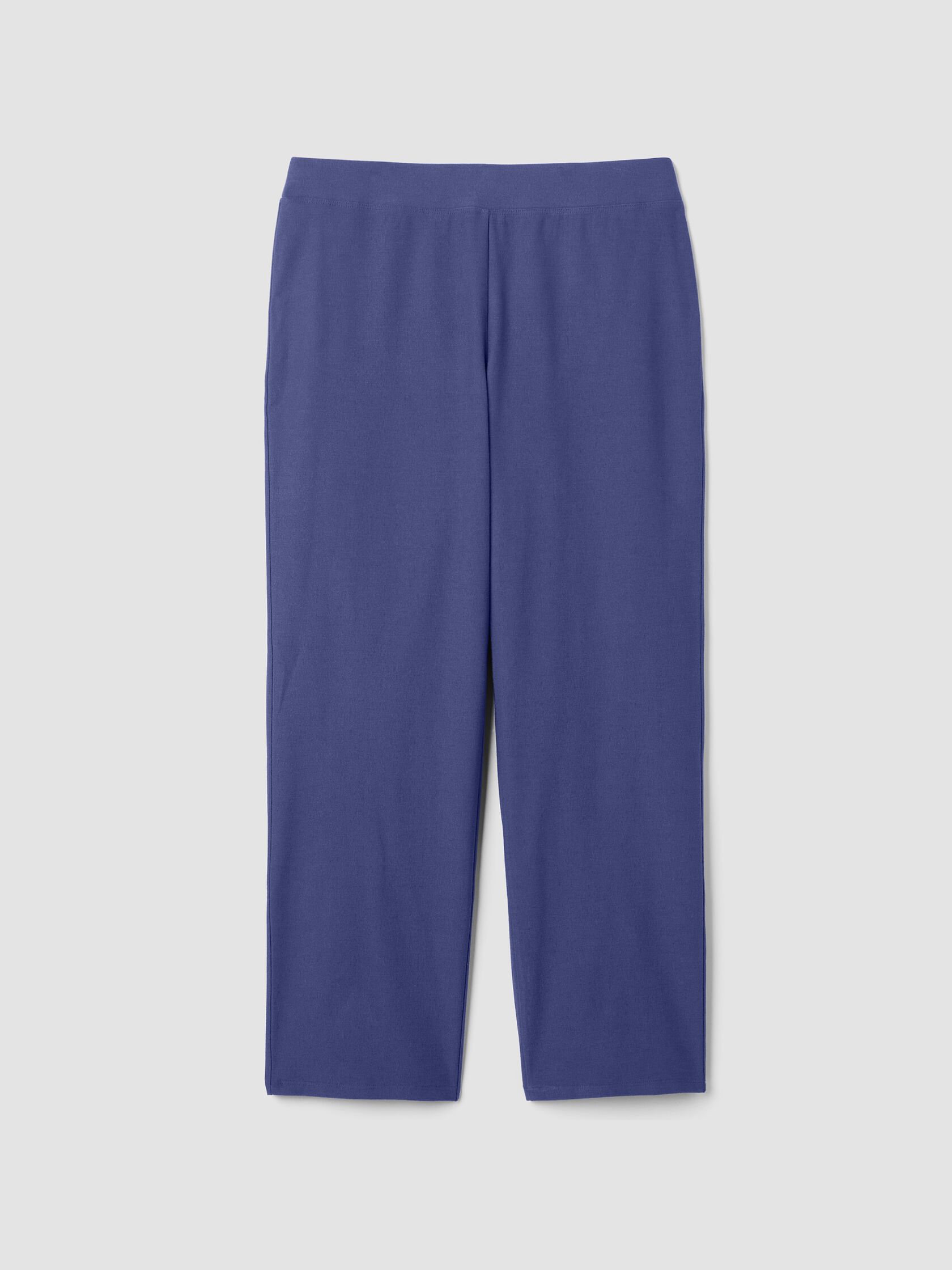 Washable Stretch Crepe Straight Pant