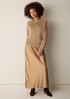 Sleek Viscose Wedge Sweater