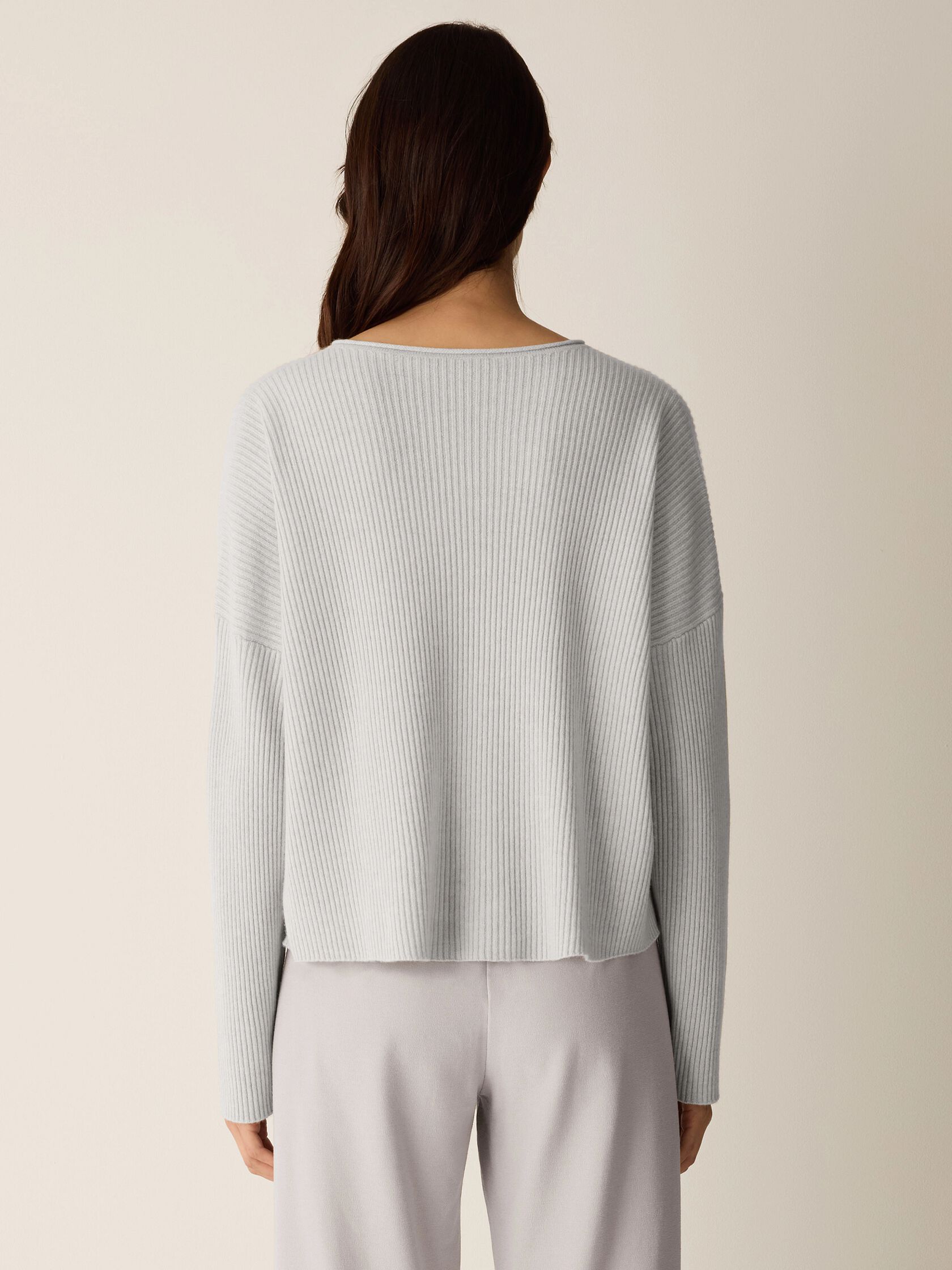Italian Cashmere Crew Neck Top