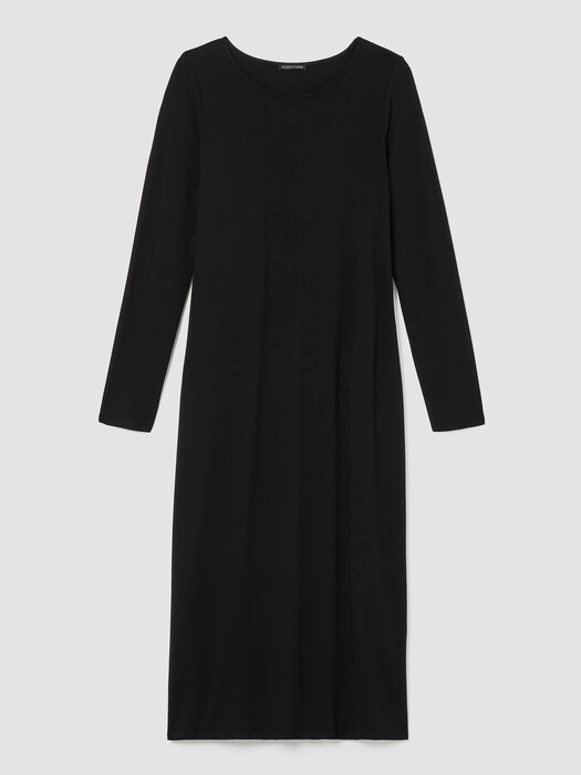 Stretch Jersey Knit Jewel Knit Dress