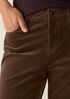 Organic Cotton Stretch Corduroy Straight Pant