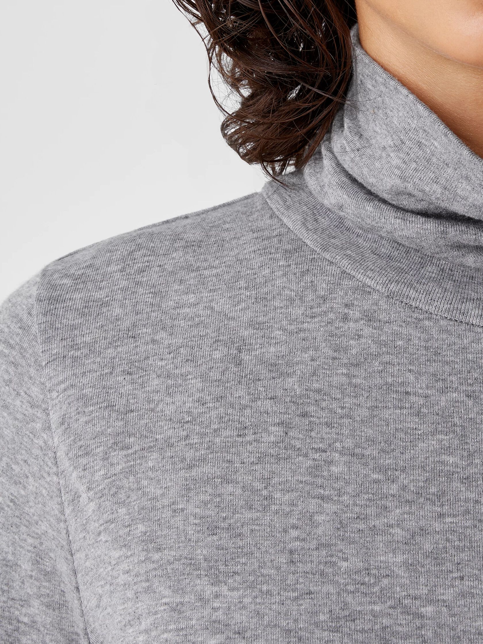 Ribbed Organic Pima Cotton Blend Top