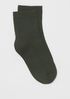 Organic Cotton Ribbed Ankle Sock