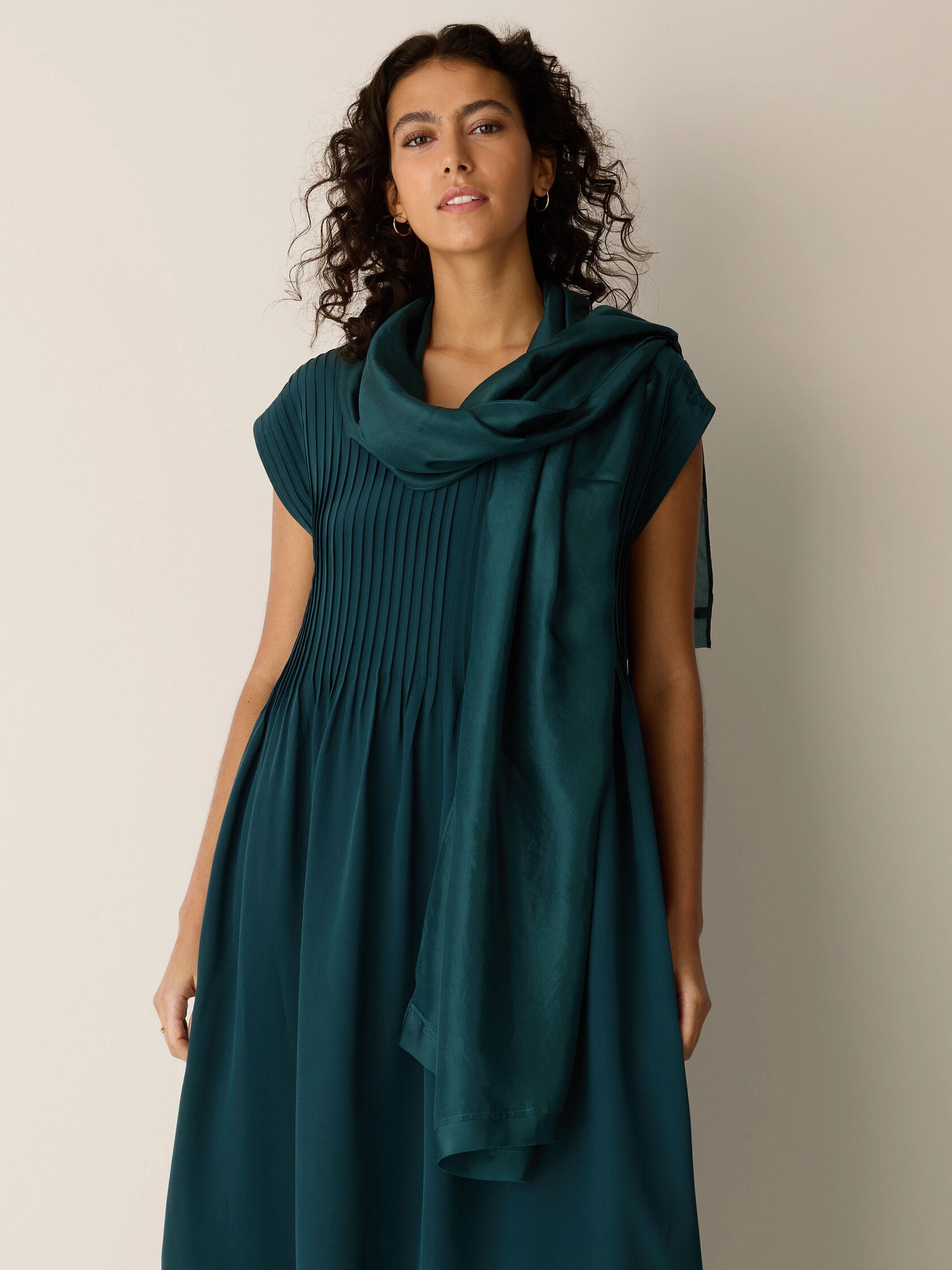 Washed Organic Silk Scarf