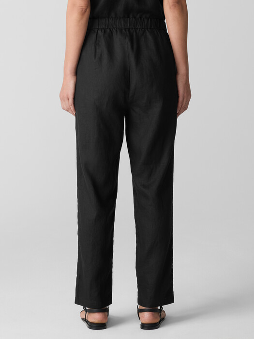 Organic Linen Tapered Pant