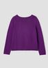 Peruvian Cotton Blend Bateau Neck Top