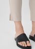 Washable Stretch Crepe Pant with Slits