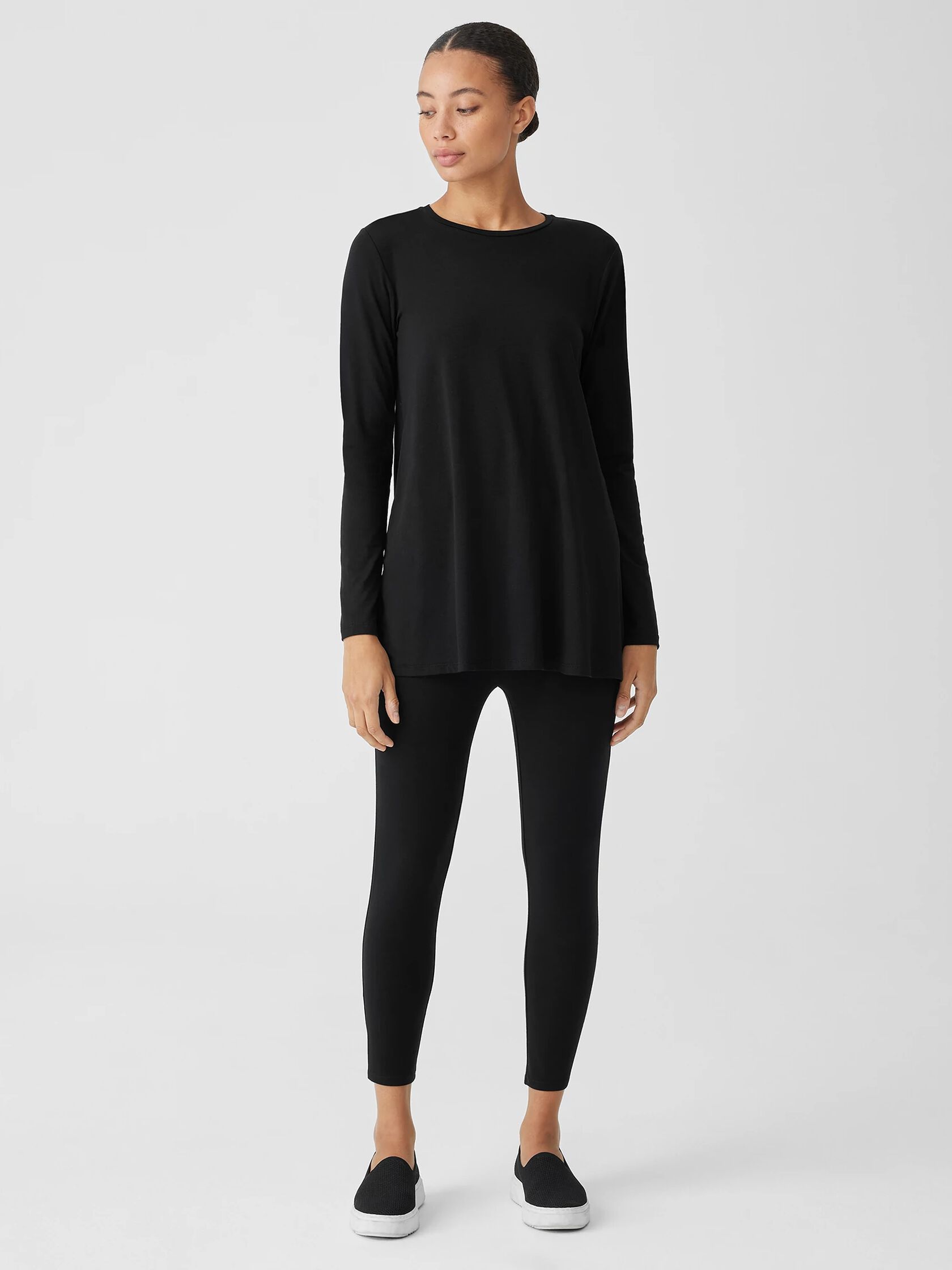 Traceable Cotton Jersey Leggings