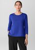 Organic Pima Cotton Jersey Long-Sleeve Tee