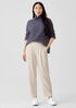Soft Twill Pleated Tapered Pant