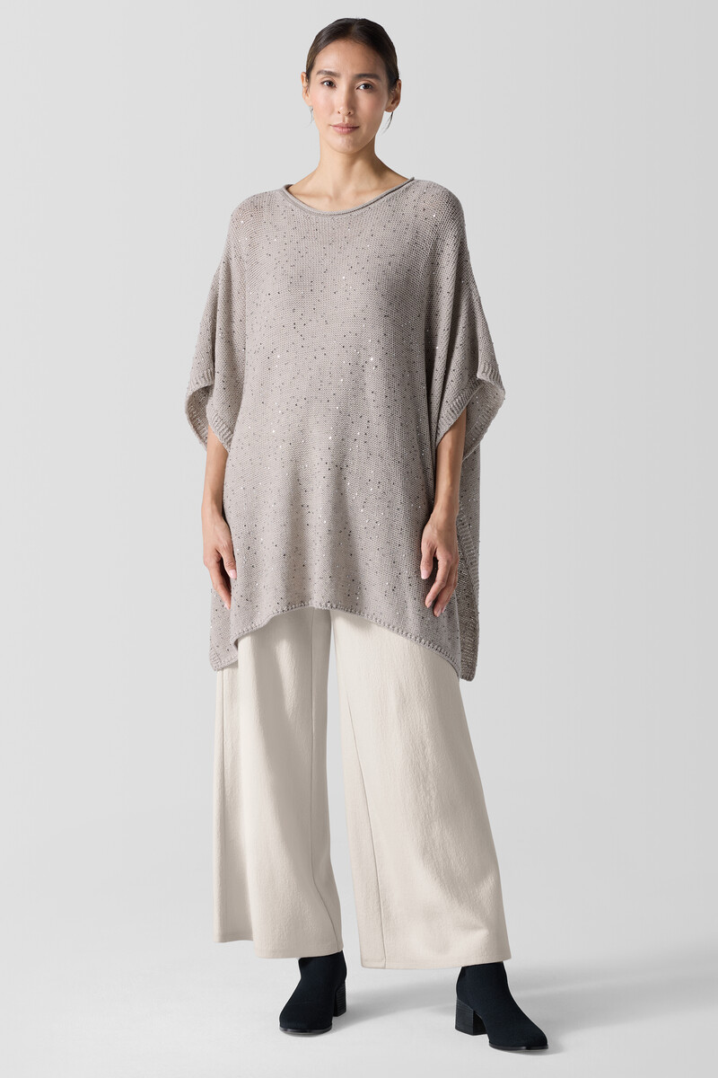 Merino Sequin Poncho Merino Sequin Poncho