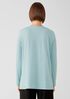 Organic Cotton Easy Jersey Crew Neck Top