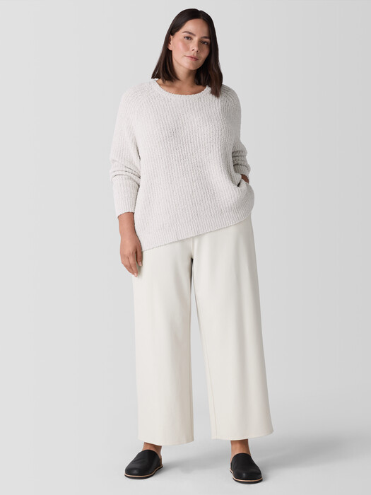 Washable Flex Ponte Wide-Leg Pant