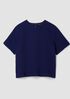 Organic Cotton Doubleweave Round Neck Top