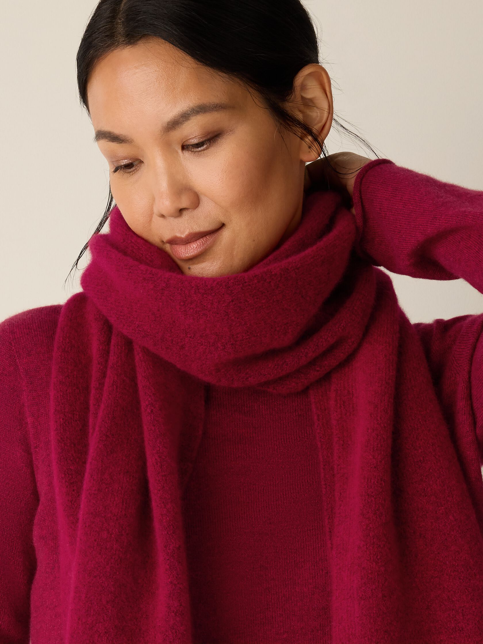 Cashmere Silk Boucle Bliss Scarf