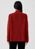 Merino Turtleneck Top in Regenerative Wool