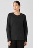 Merino Crew Neck Top in Responsible Wool