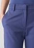 Stretch Cotton Twill Tapered Trouser Pant