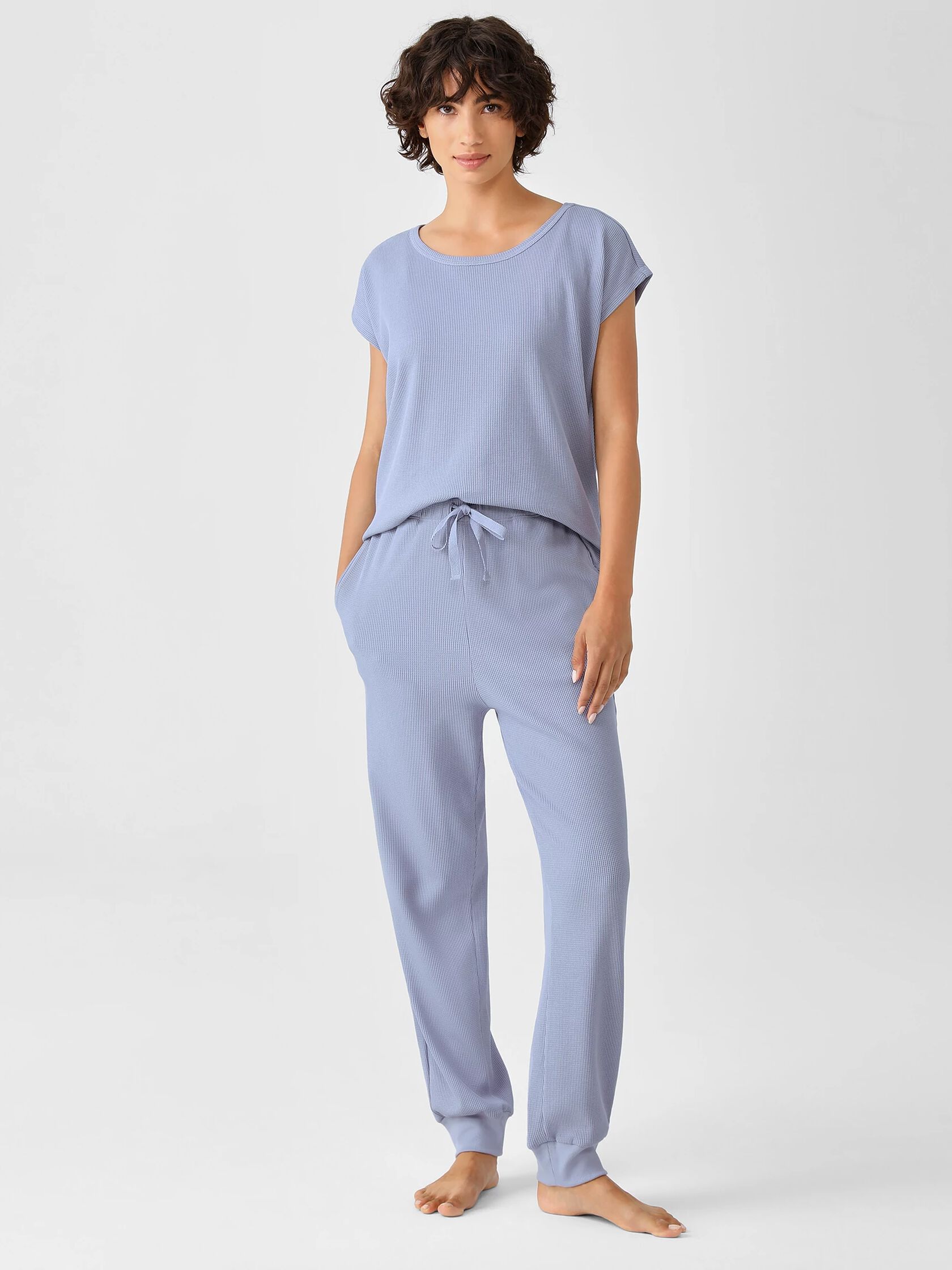 Cozy Organic Cotton Thermal Jogger Pant