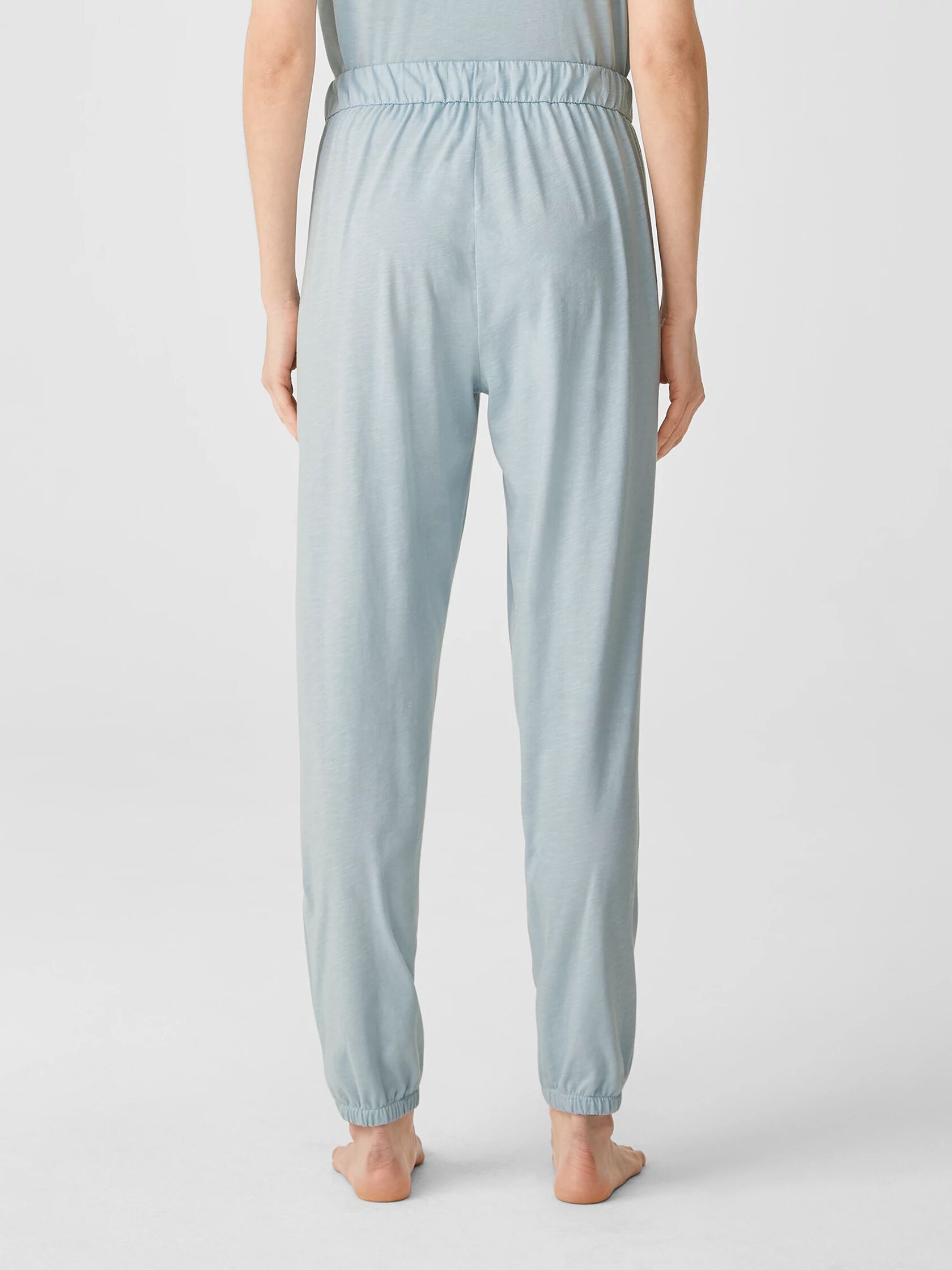 Slubby Organic Cotton Jogger Sleep Pant